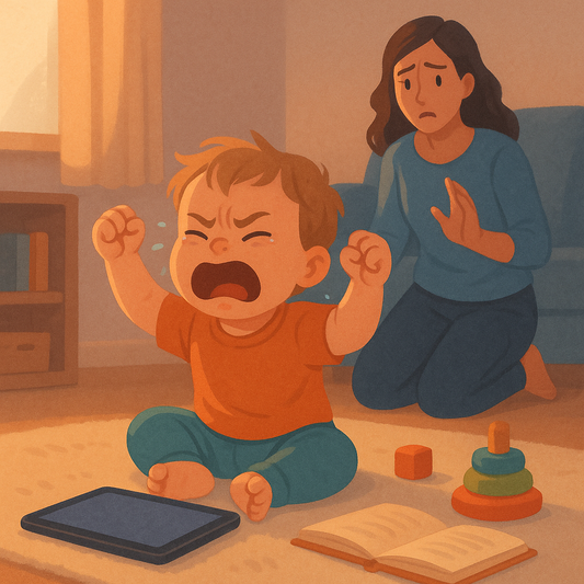Why Your Toddler Melts Down After iPad Time (And What To Do)