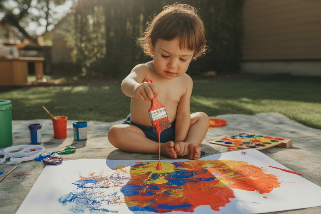 16 Preschool Art Activities for Process Art