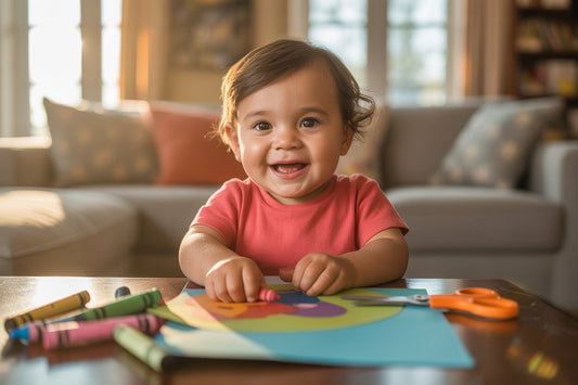 11 Crafts for 2.5-Year-Olds