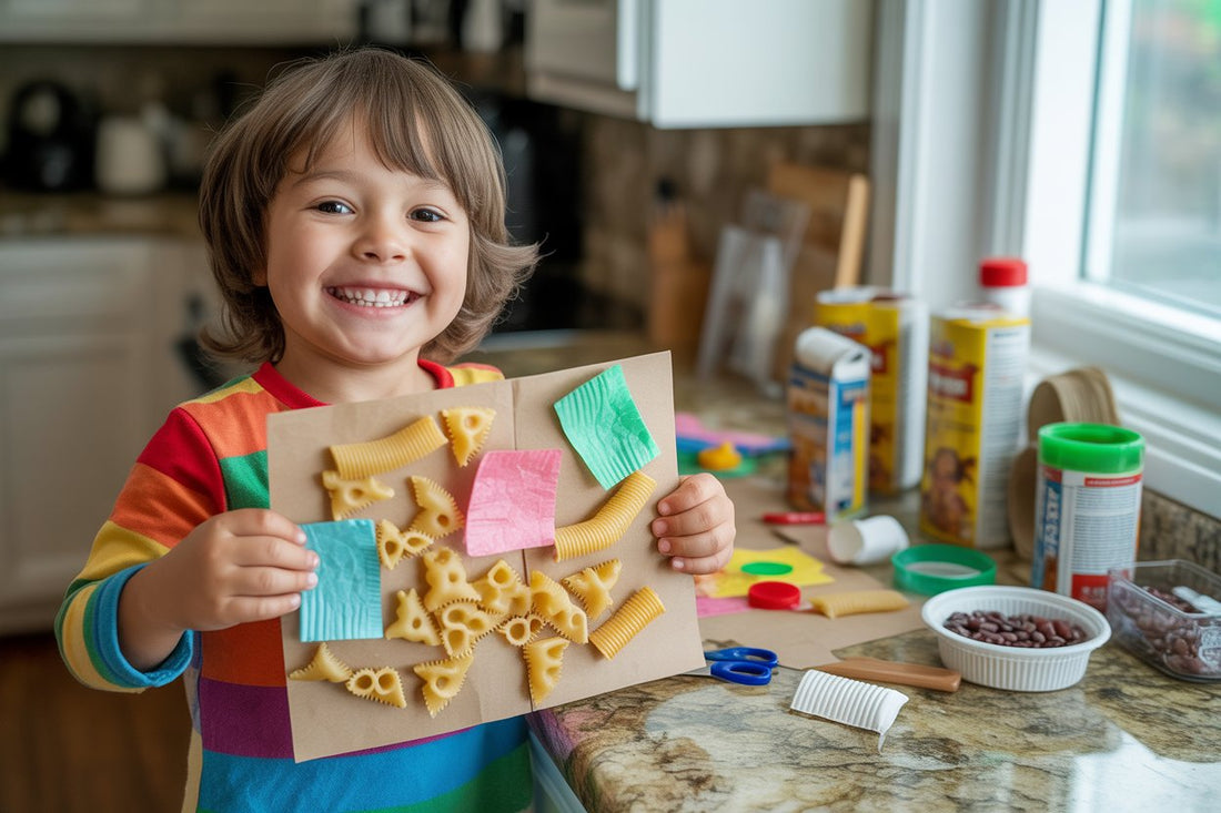 14 Crafts for Kids With Kitchen Stuff