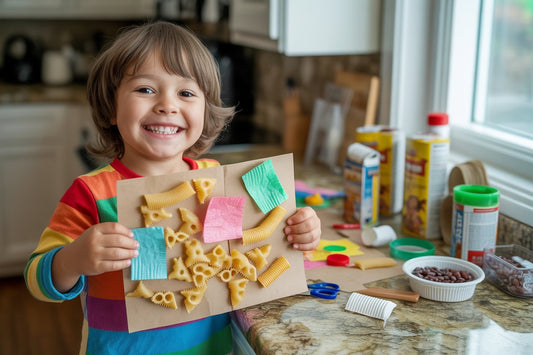 14 Crafts for Kids With Kitchen Stuff