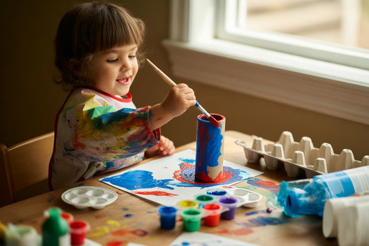 15 Preschool Crafts Using Recycled Materials