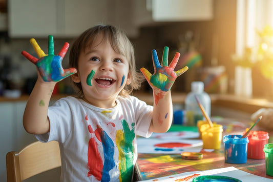15 Toddler Art Projects Using Stuff You Already Have