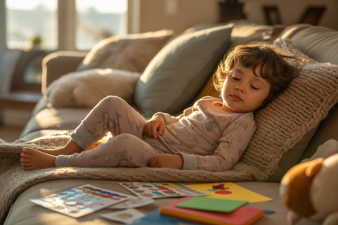 13 Activities for Kids Ages 3-5 on Sick Days