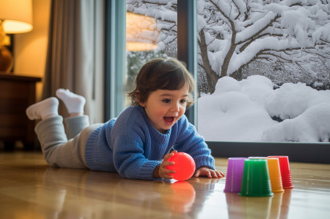 Winter Gross Motor Activities for Preschoolers (Indoor + Outdoor)