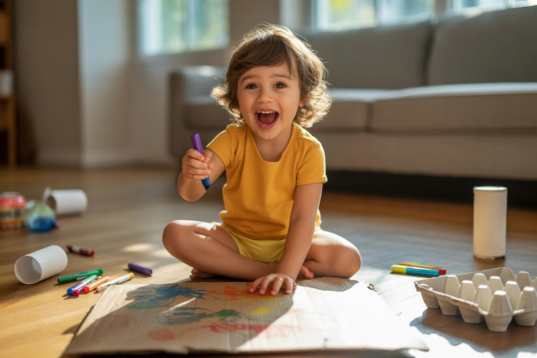 11 Crafts for Kids Without Buying Anything