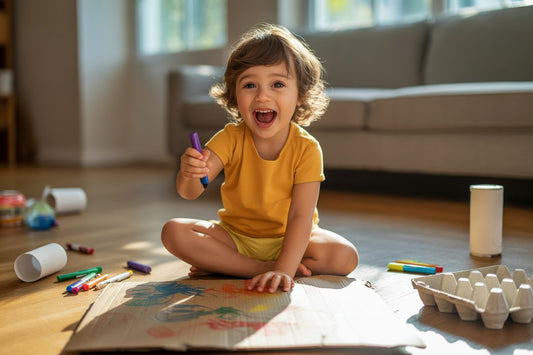 11 Crafts for Kids Without Buying Anything