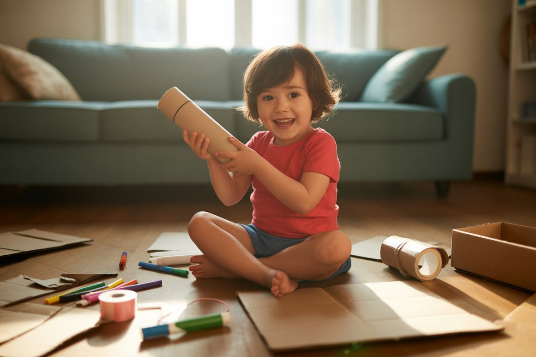 13 Crafts for Kids Using Cardboard