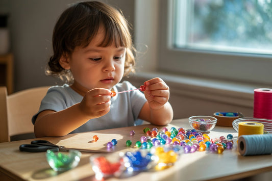 17 Fine Motor Activities Using Beads