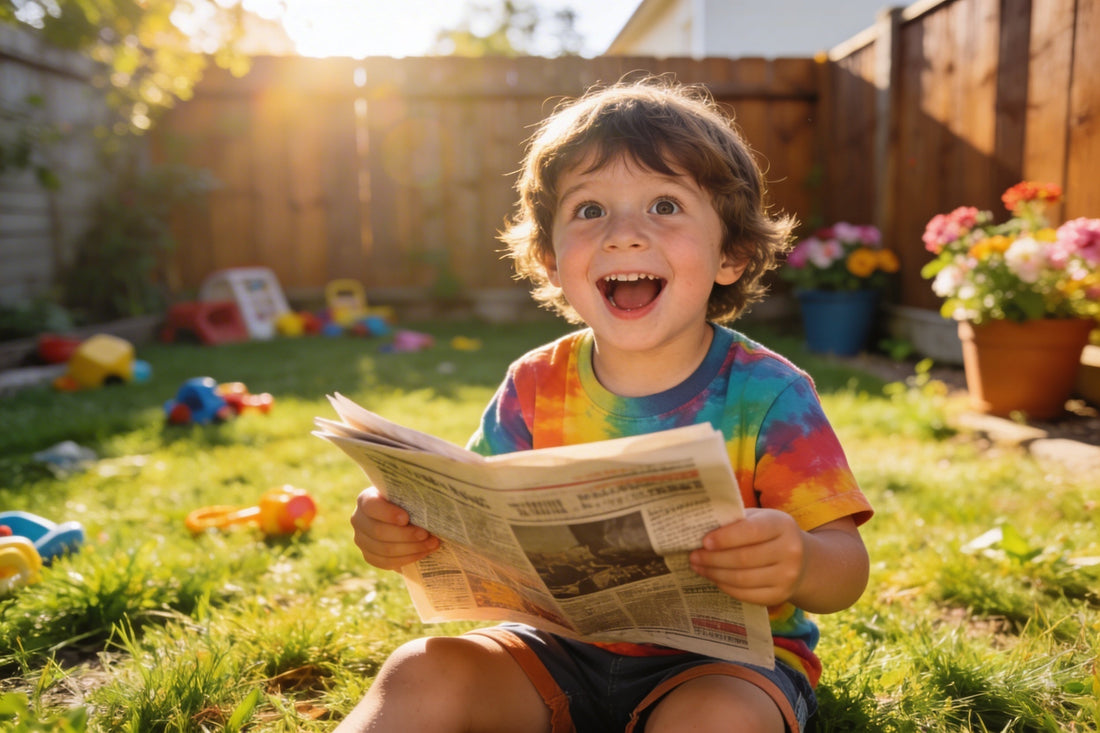 30 Minute Toddler and Preschool Activity: Backyard Treasure Hunt With Simple Clues
