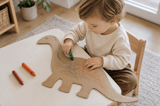 7 Easy Dinosaur Crafts for Kids Ages 18-36 Months