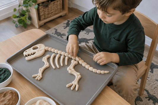 6 Clay and Playdough Dinosaur Crafts for Kids Ages 3-4