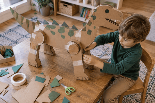 7 Dinosaur Crafts for Kids Ages 5-6 Who Need a Real Project