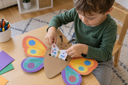 6 Butterfly Crafts for Kids Ages 3-4 Without Glue