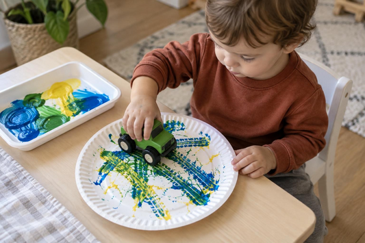 5 Paper Plate Crafts for Kids Ages 18-36 Months Without Scissors