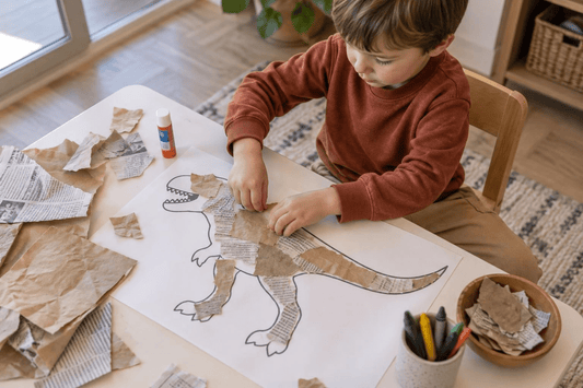 7 Dinosaur Crafts for Kids Ages 5-6 Using Stuff You Already Have
