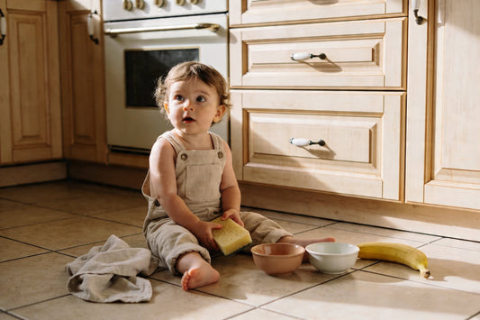 9 Montessori Practical Life Activities for 15 Month Olds Using Household Items