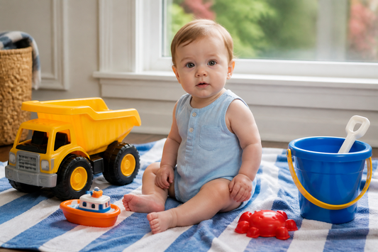 7 Summer Activities for 12 Month Olds When It's Too Hot Outside
