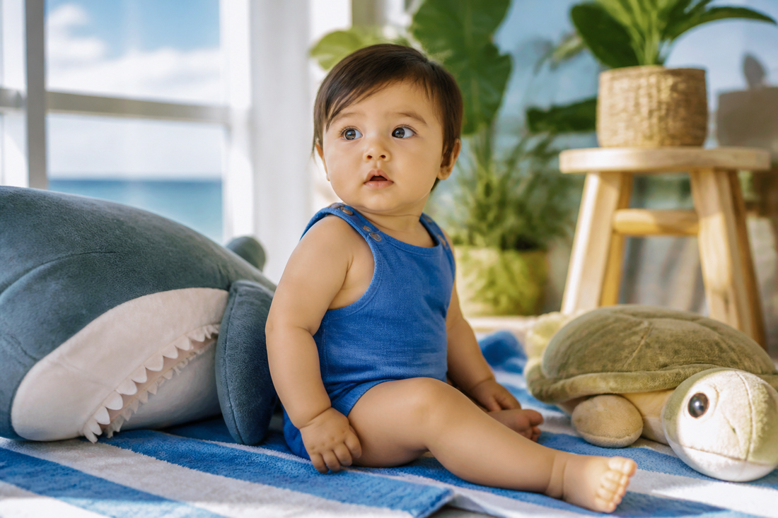 7 Summer Activities for 12 Month Olds Who Aren't Walking Yet