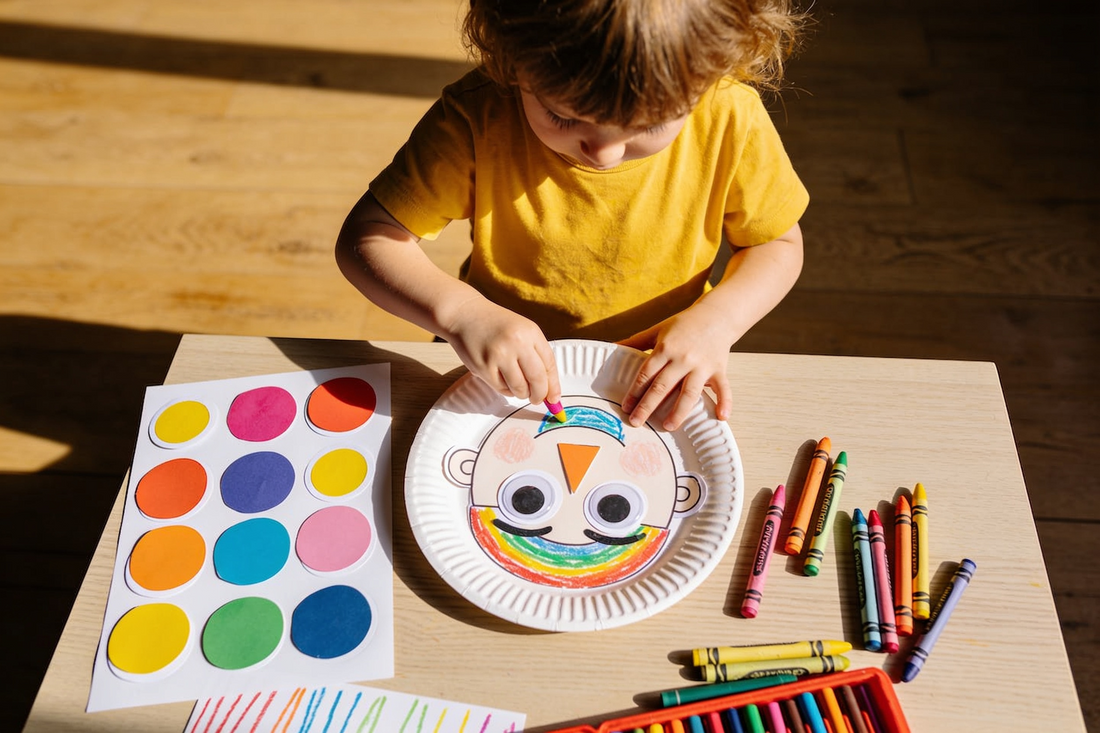 9 Crafts for Kids Ages 18-36 Months Using Stuff You Already Have