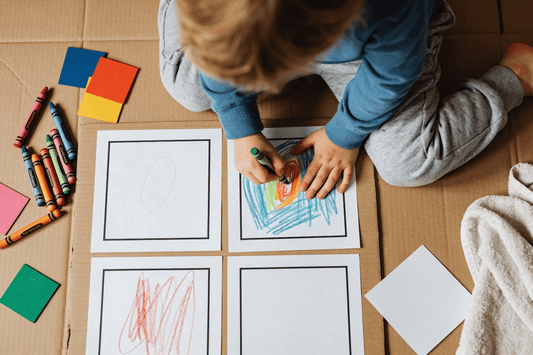 7 Crafts for Kids Ages 18-36 Months Who Get Bored in 2 Minutes
