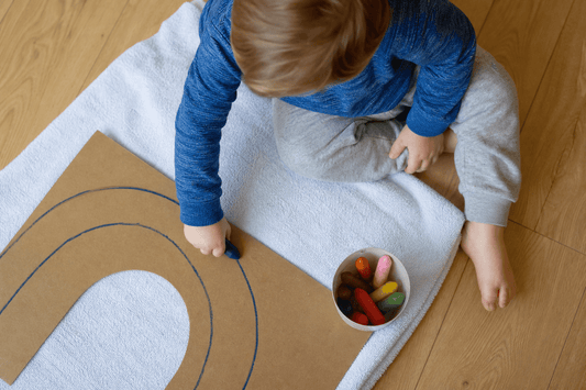 7 Crafts for Kids Ages 18-36 Months After Screen Time