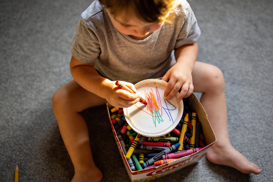 7 Crafts for Kids Ages 18-36 Months With Zero Prep