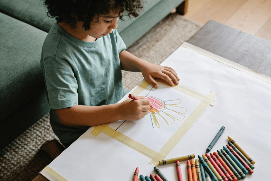 9 Crafts for Kids Ages 3-4 With Almost No Mess