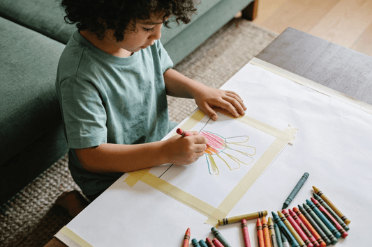 9 Crafts for Kids Ages 3-4 With Almost No Mess