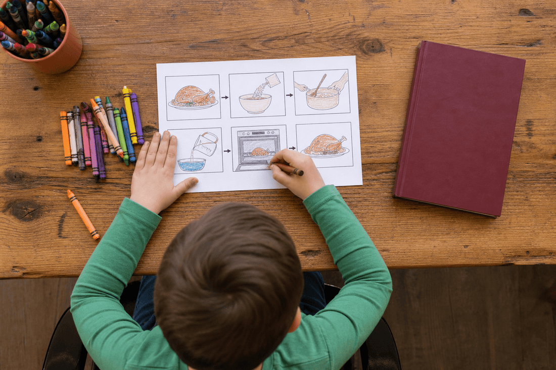 9 Fall Activities for Kids Ages 5-8 During Thanksgiving Cooking
