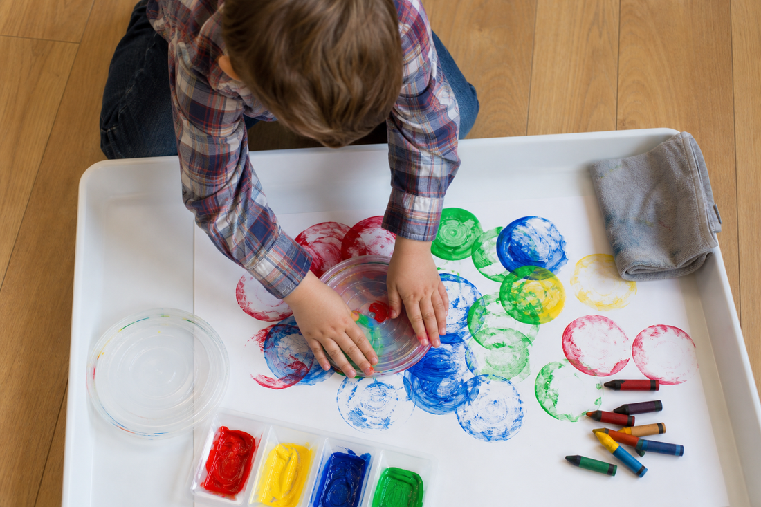 9 Crafts for Kids Ages 3-4 on Rainy Days