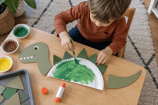 7 Easy Dinosaur Crafts for Kids Ages 3-4