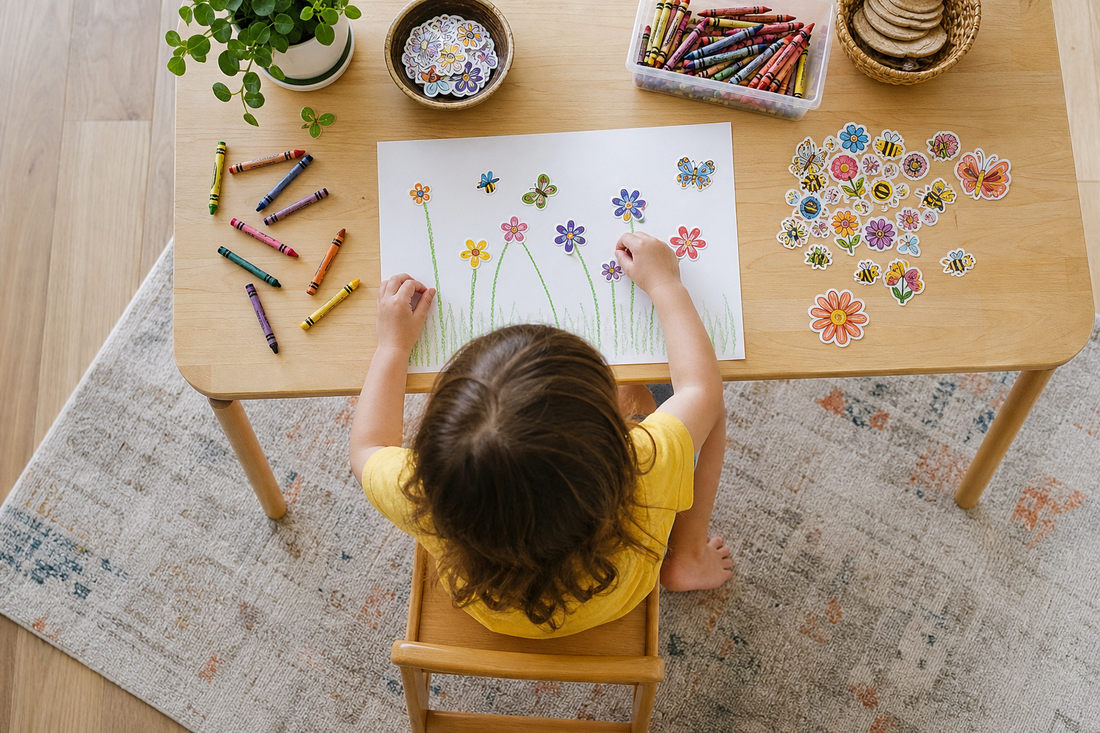 9 Crafts for Kids Ages 3-4 Without Paint