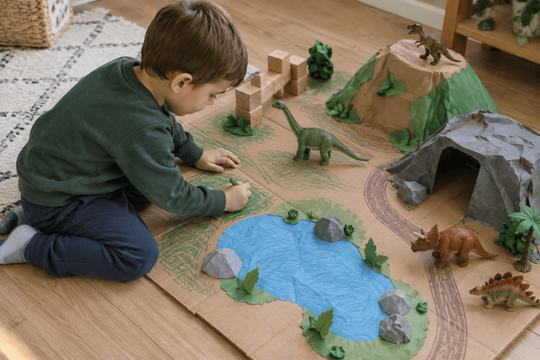 7 Dinosaur Crafts for Kids Ages 3-4 That Actually Last