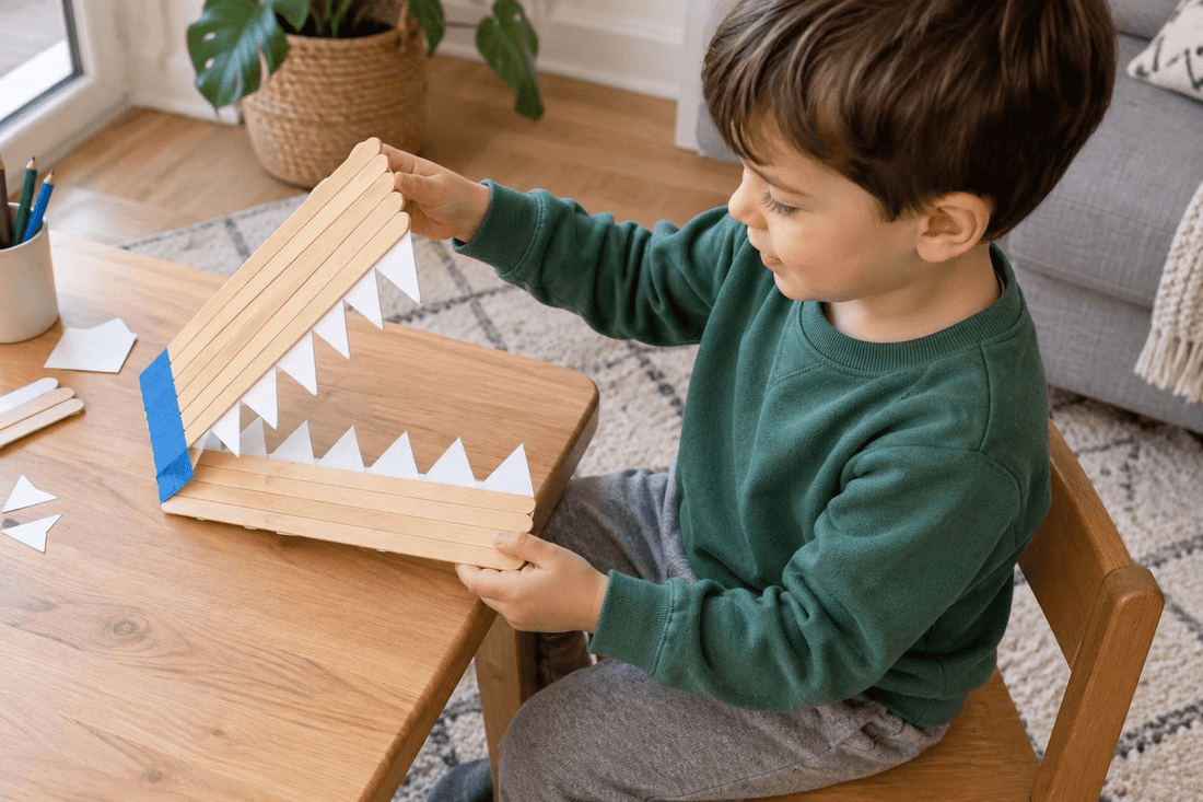 7 Popsicle Stick Crafts for Kids Ages 3-4