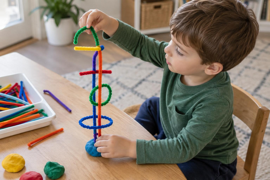 7 Pipe Cleaner Crafts for Kids Ages 3-4 That Actually Hold Their Attention