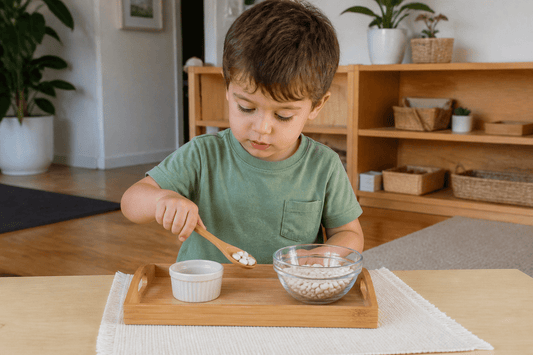 9 Montessori Activities for 3.5 Year Olds Using Household Items
