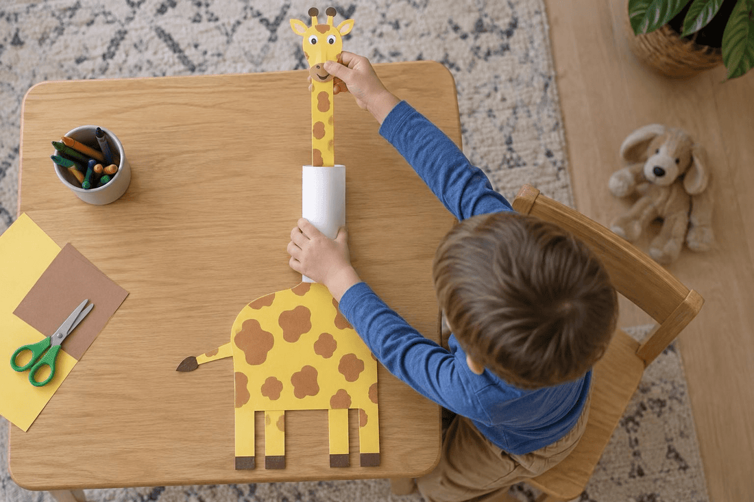 7 Zoo Animal Crafts for Kids Ages 3-4