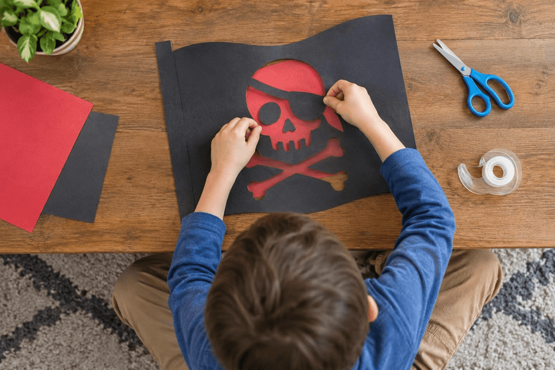 7 Pirate Crafts for Kids Ages 5-6