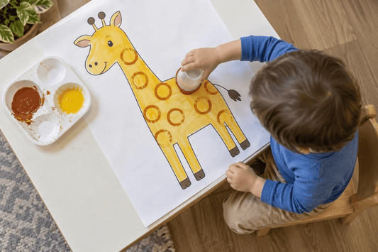 7 Zoo Animal Crafts for Kids Ages 18-36 Months