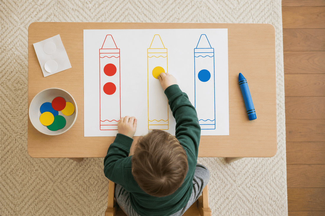 8 Crafts for Kids Ages 18-36 Months That Build Independence
