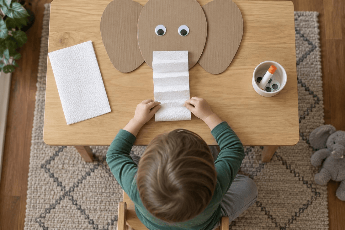 7 Zoo Animal Crafts for Kids Ages 3-4 Using Stuff You Already Have