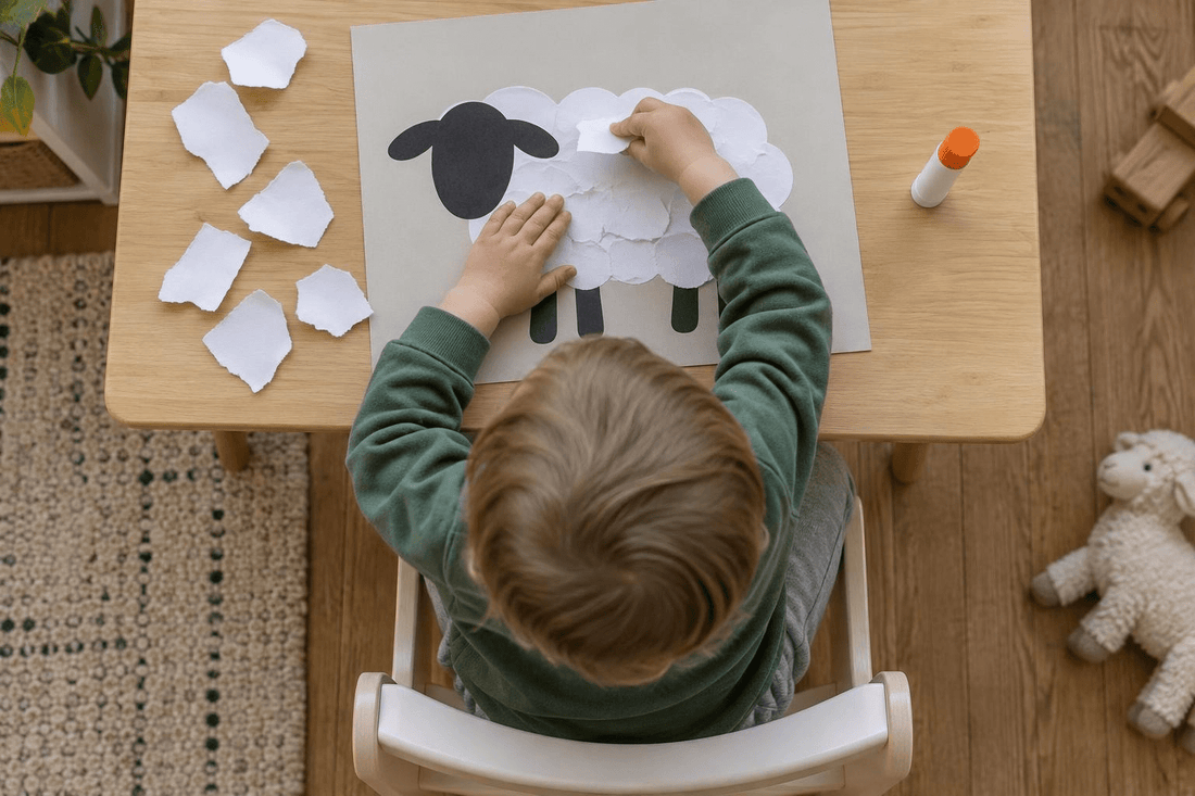 7 Farm Animal Crafts for Kids Ages 18-36 Months