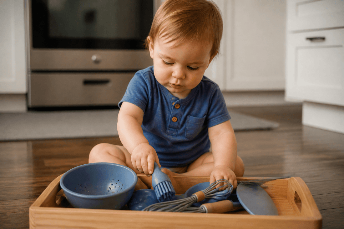 7 Montessori Activities for 12 Month Olds Who Are Into Everything