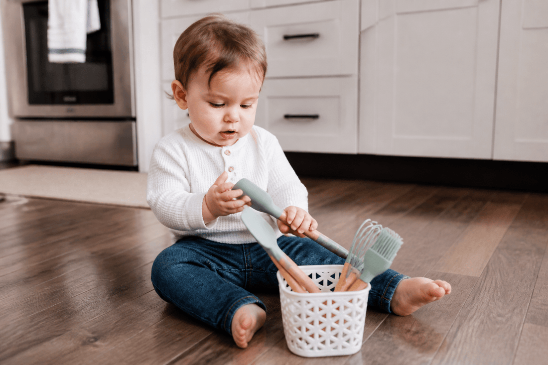 7 Montessori Activities for 12 Month Olds Using Safe Household Items