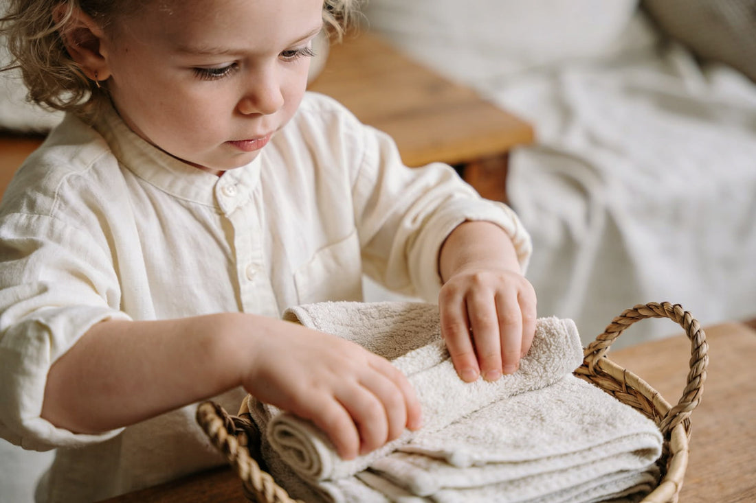 7 Montessori Activities for 2 Year Olds That Help Them Play Alone