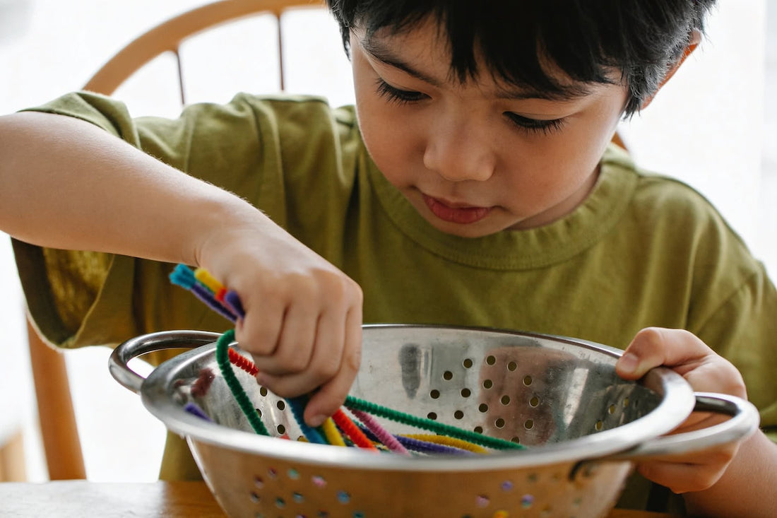 9 Montessori Activities for 2 Year Olds Using Stuff You Already Have