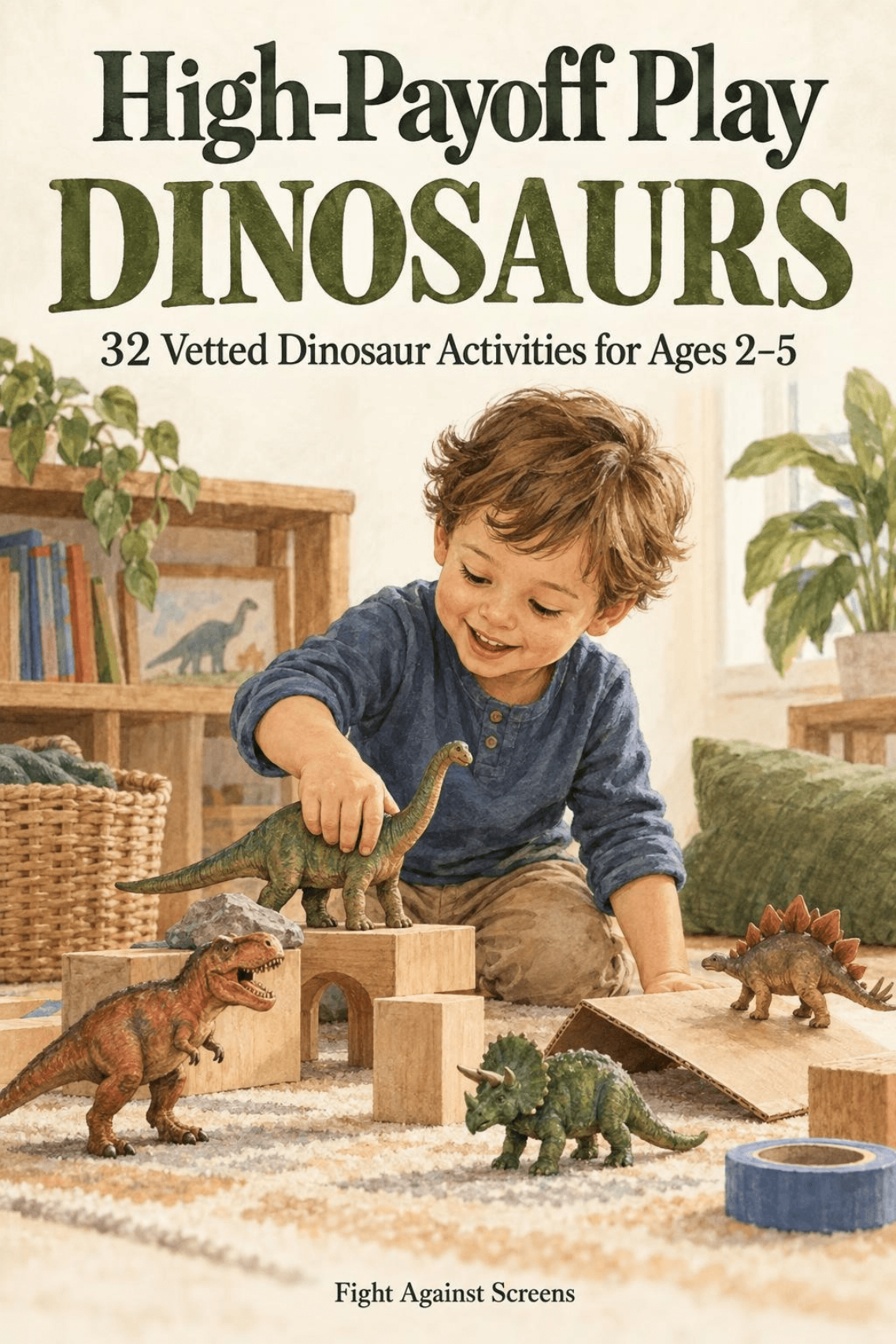 High-Payoff Dinosaur Play (Instant Digital Download: Ages 2–5)