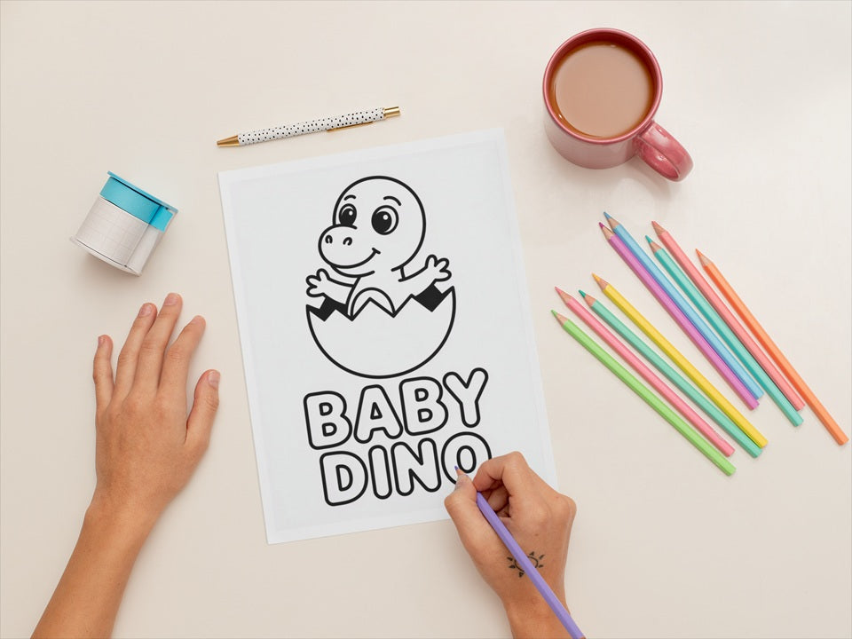 20 Minutes of Quiet: Screen-Free Tracing Pages (Ages 2-8: Instant Digital Download)