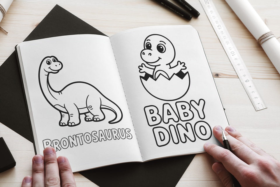 20 Minutes of Quiet: Screen-Free Tracing Pages (Ages 2-8: Instant Digital Download)